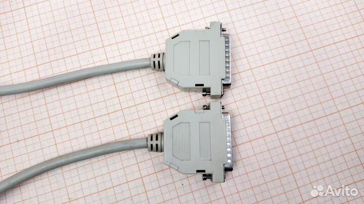 Кабель LPT DB-25(M) - DB-25(M) 1.8M