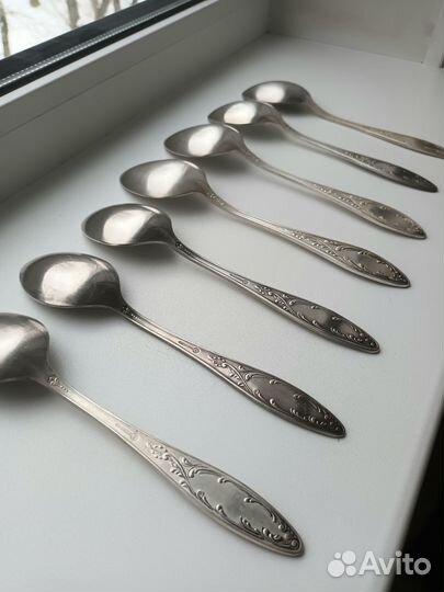 Ложки столовые мельхиор СССР