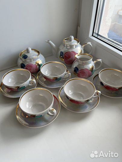 Чайный сервиз Дулево агашки