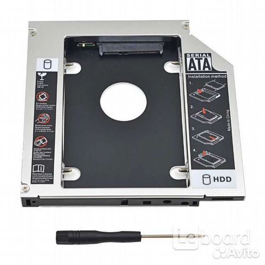 Адаптер HDD-DVD для замены DVD-привода
