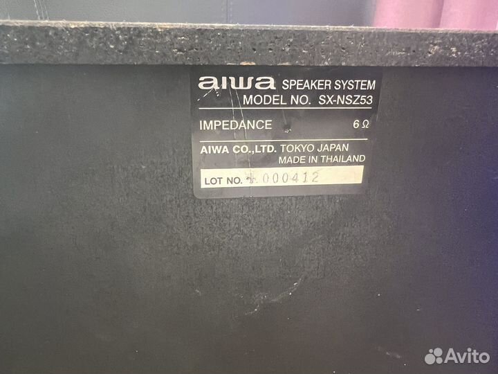 Музыкальный центр aiwa