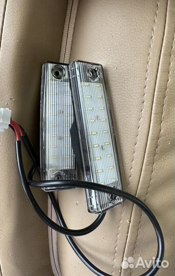 Подсветка номерного знака Toyota Prado