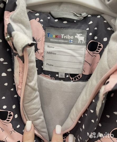 Зимний комбинезон для девочки