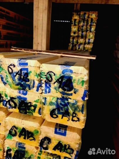 Брус имитированный