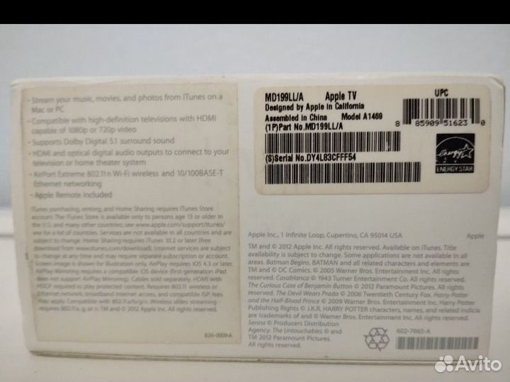 Apple tv 3 поколения