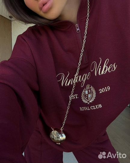 Флисовый костюм женский 42