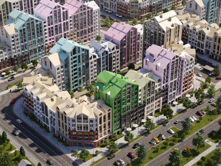 2-к. квартира, 69,8 м², 1/13 эт.