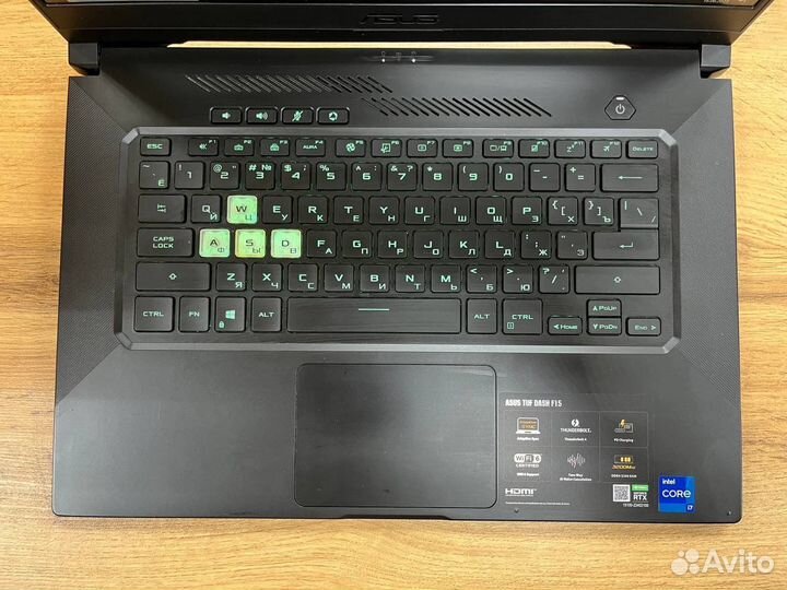 Игровой ноутбук i7 11th/16gb/rtx3060 6gb