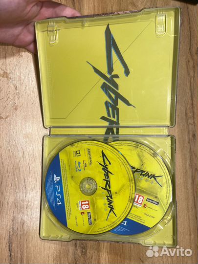 Cyberpunk 2077 ps4 диск