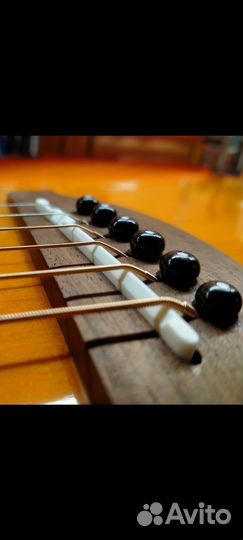 Установка порожков из кости на гитару