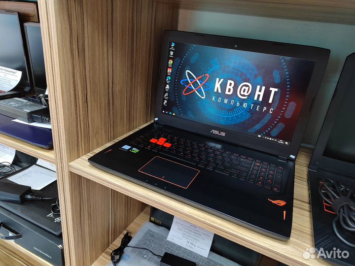 Мощный игровой ноутбук Asus RoG Strix на гарантии