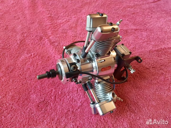 Двс трехцилиндровый 4х тактный saito FG-19R3