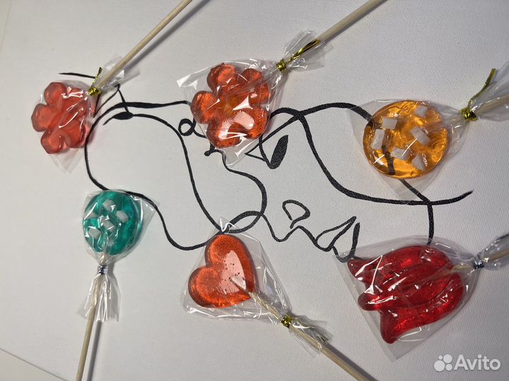 Леденцы на палочке