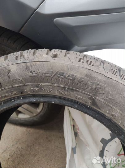 Зимняя резина 215 55 r17