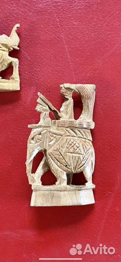 Антикварные деревянные шахматы ручной работы Индия