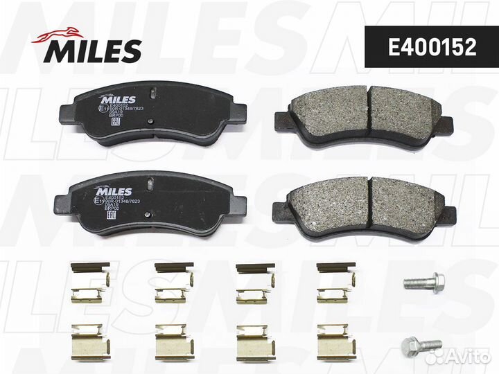 Колодки тормозные citroen C4 03/peugeot 307/partne