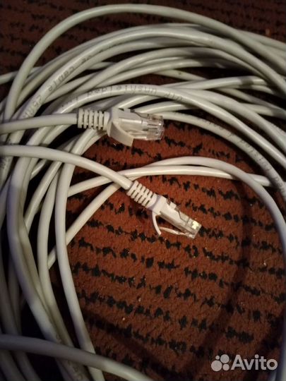 Кабель ethernet rj 45 патч корд 15 метров
