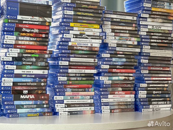 Игры на playstation 4 и 5