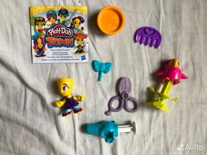 Play doh Town житель и питомец