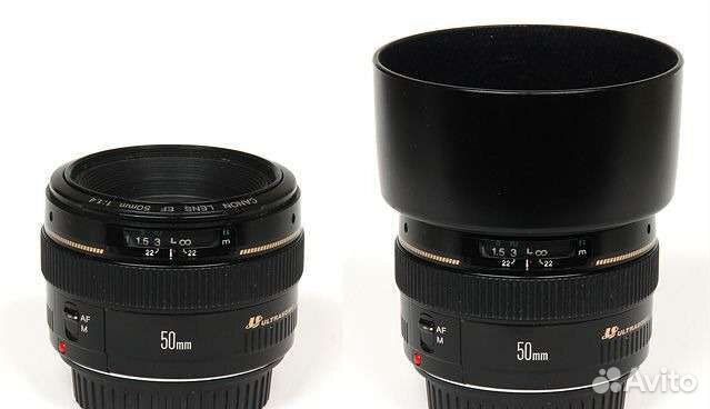 ES-71II Бленда для Canon EF 50mm f/1.4 USM