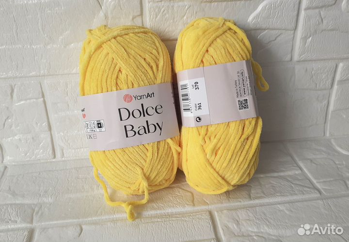 Плюшевая пряжа YarnArt Dolce Baby