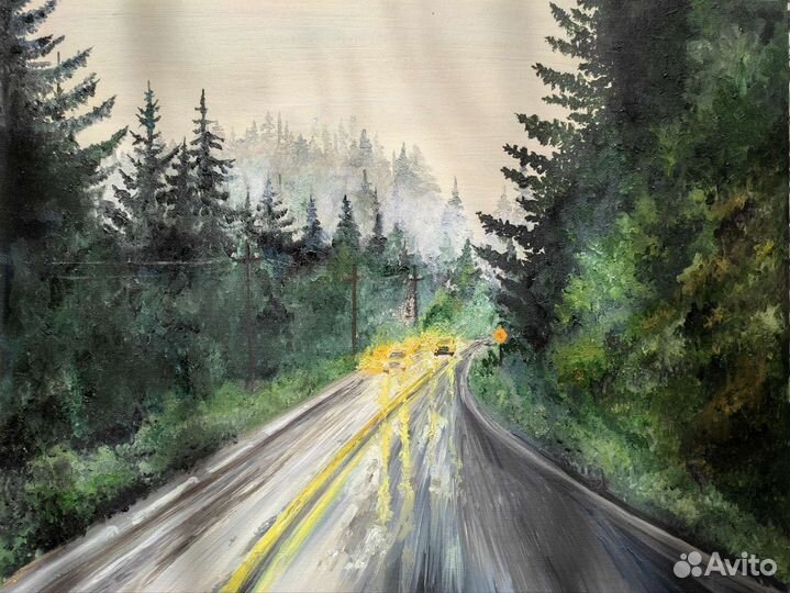 Картина маслом на холсте