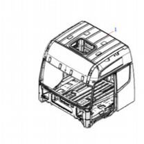 Кабина Фотон (Foton) 4189 (Каркас) (Грунт)