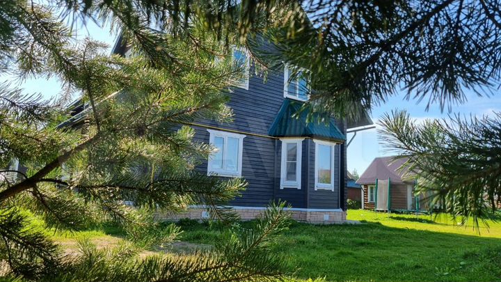 Коттедж 160 м² на участке 13 сот.