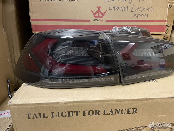 Mitsubishi lancer X Тюнинг LED Стоп сигналы K3BK2