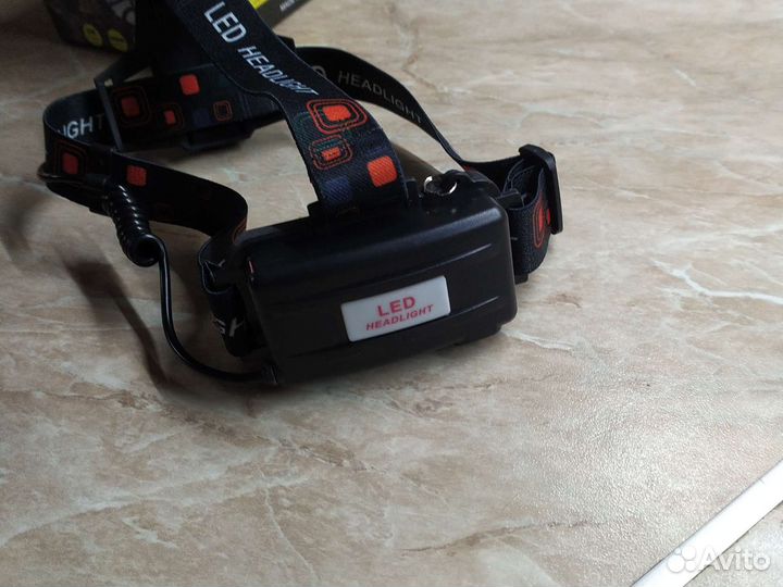 Фонарь налобный