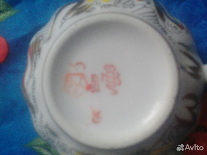 Чайный фарфоровый сервиз лфз