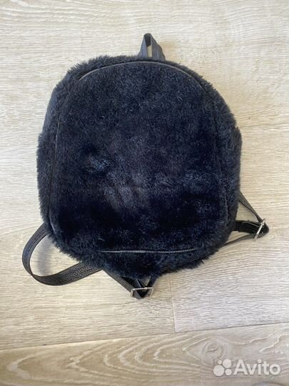Детский меховой рюкзачок