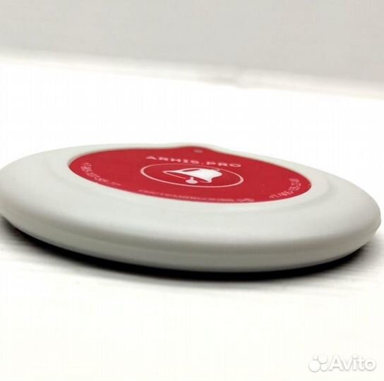 Кнопка вызова официанта тонкая 6 мм Слим 