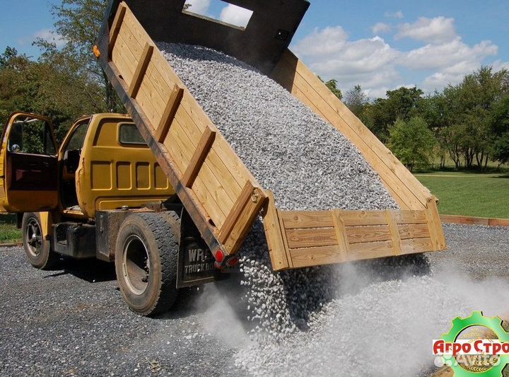 Щебень вторичный с доставкой