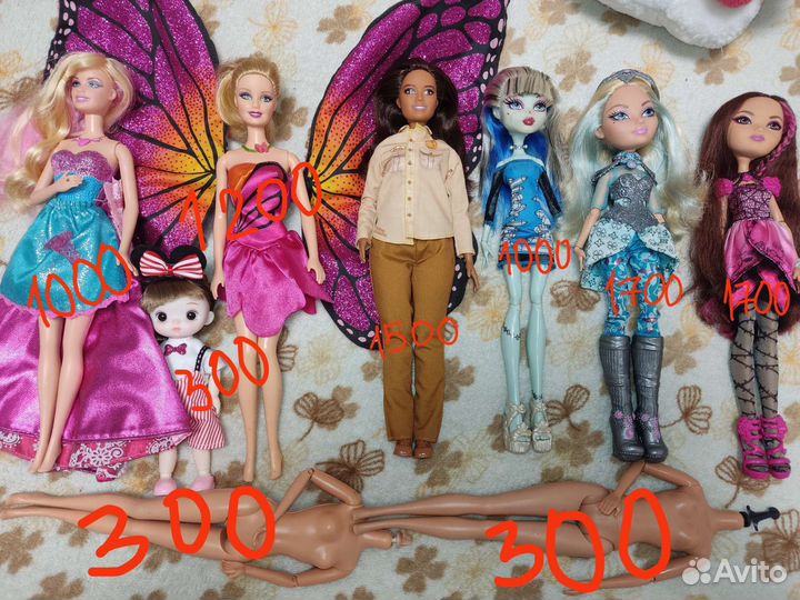 Ever After High барби, одежда