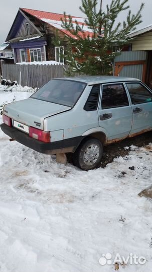 ВАЗ 21099 1.5 МТ, 1998, 350 000 км