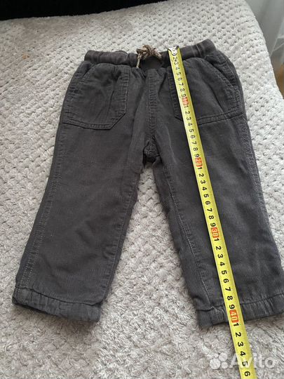 Брючки вельветовые