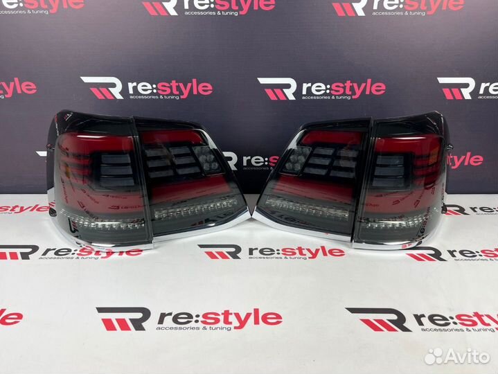 Фары задние Toyota Land Cruiser 200 08-15г D2065