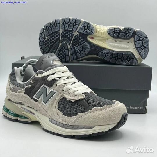 Кроссовки New Balance 2002R Grey (Арт.51564)