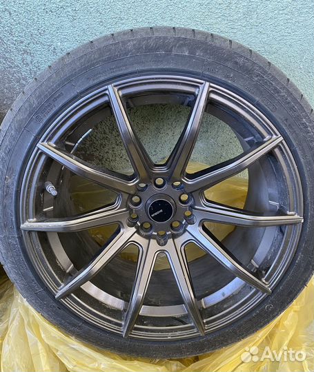 Разноширокие колеса в сборе R17