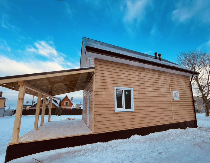 Дом 98 м² на участке 5 сот.