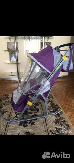 Санки коляска ника