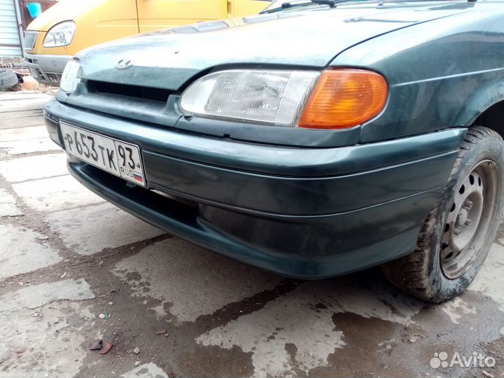 Бампер передний ваз 2114 цвет сочи