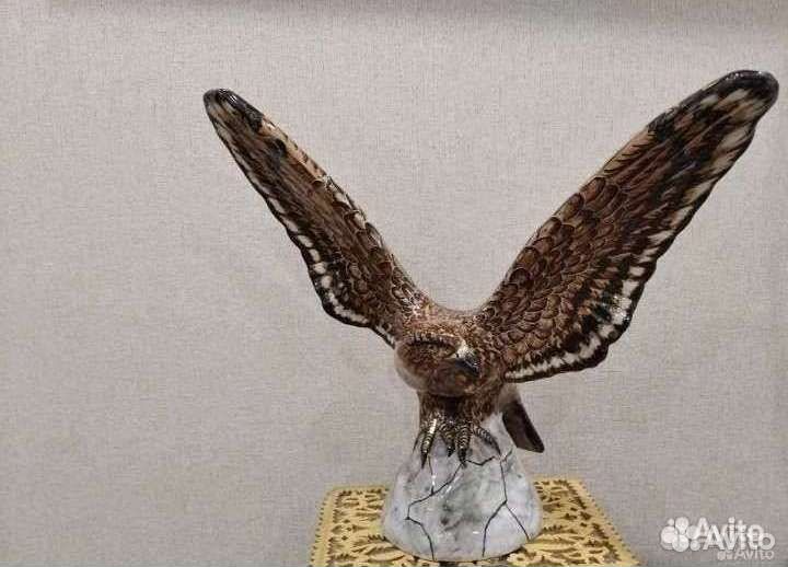 Фарфоровая статуэтка Орел дфз