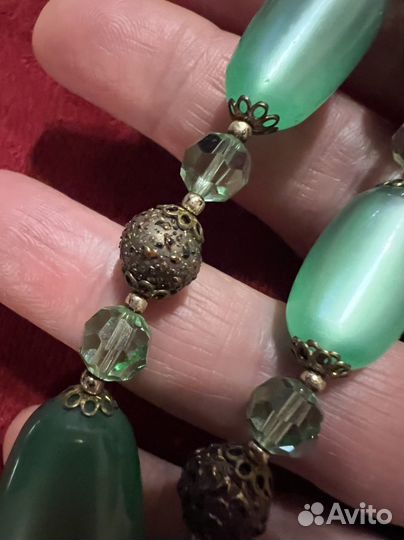 Бусы колье, винтаж, Австрия