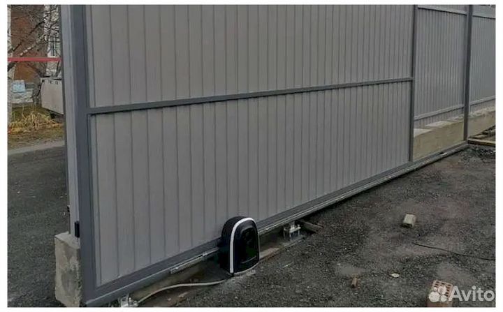 Автоматика для откатных ворот Аlutech