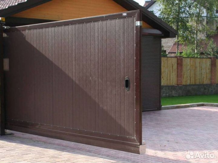 Откатные ворота 