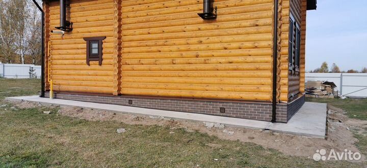 Отделка цоколя дома