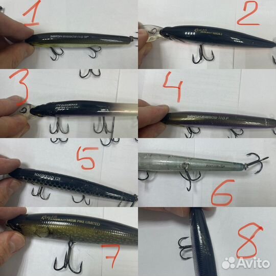 Воблеры №2 б/у