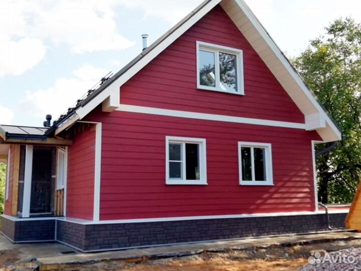 Фиброцементный сайдинг Decover Bordo